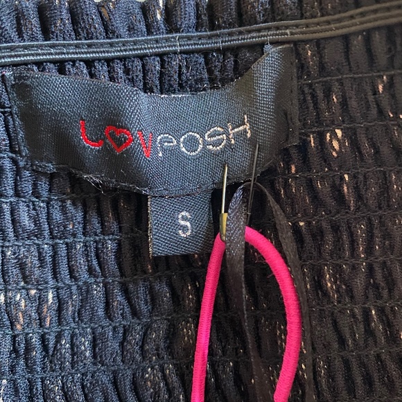 Elegant Black Lace Dress - Picture 3 of 6